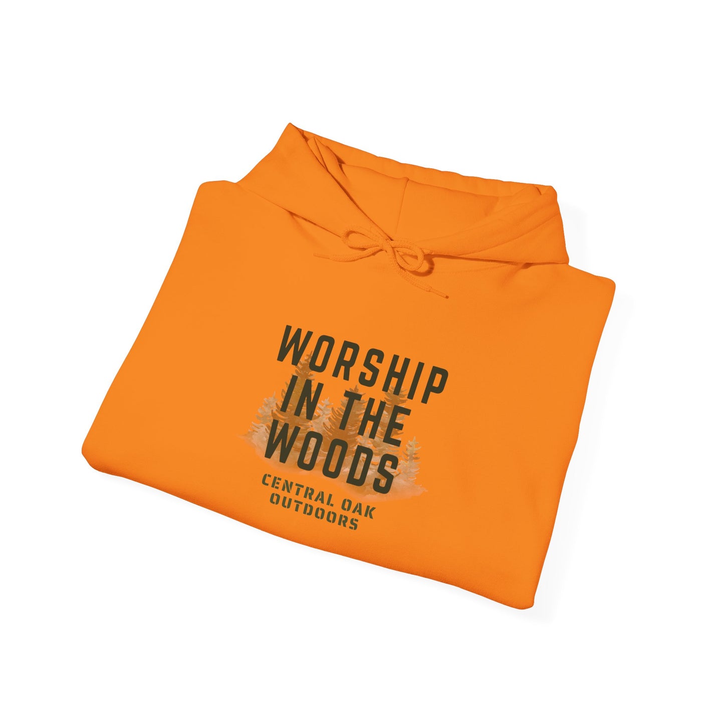Worship in the Woods Hunting Hoodie