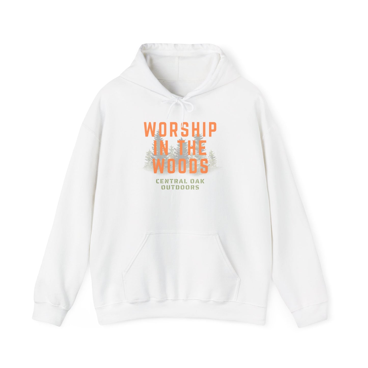 Worship in the Woods Hunting Hoodie