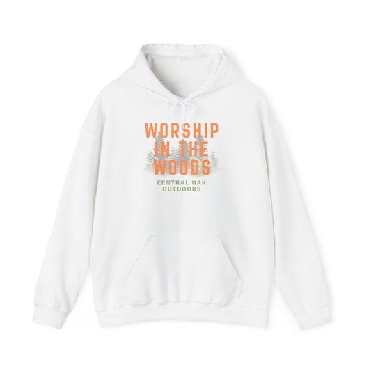 Worship in the Woods Hunting Hoodie