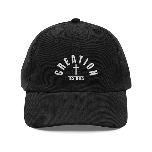 Vintage Corduroy Cap (Embroidery)