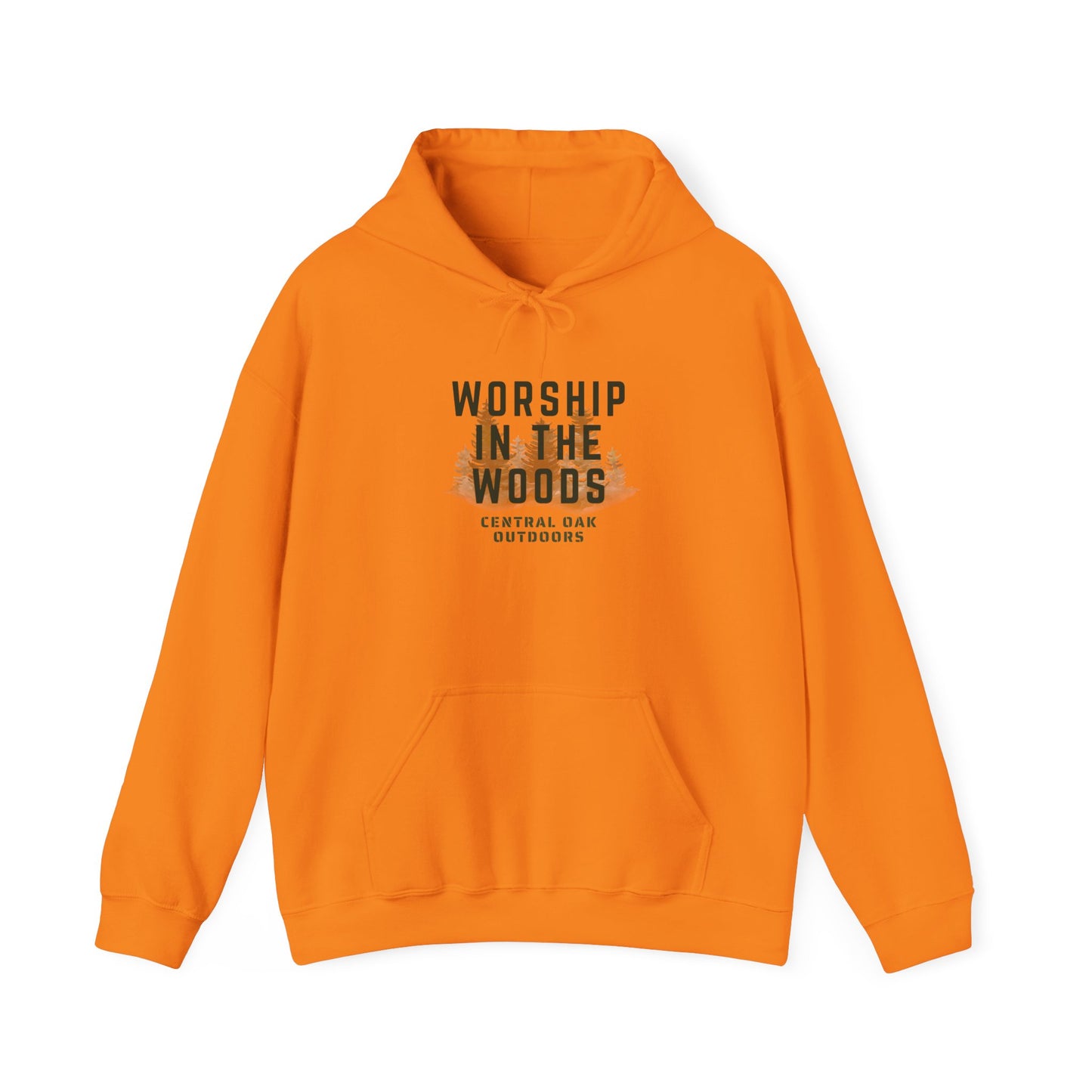 Worship in the Woods Hunting Hoodie