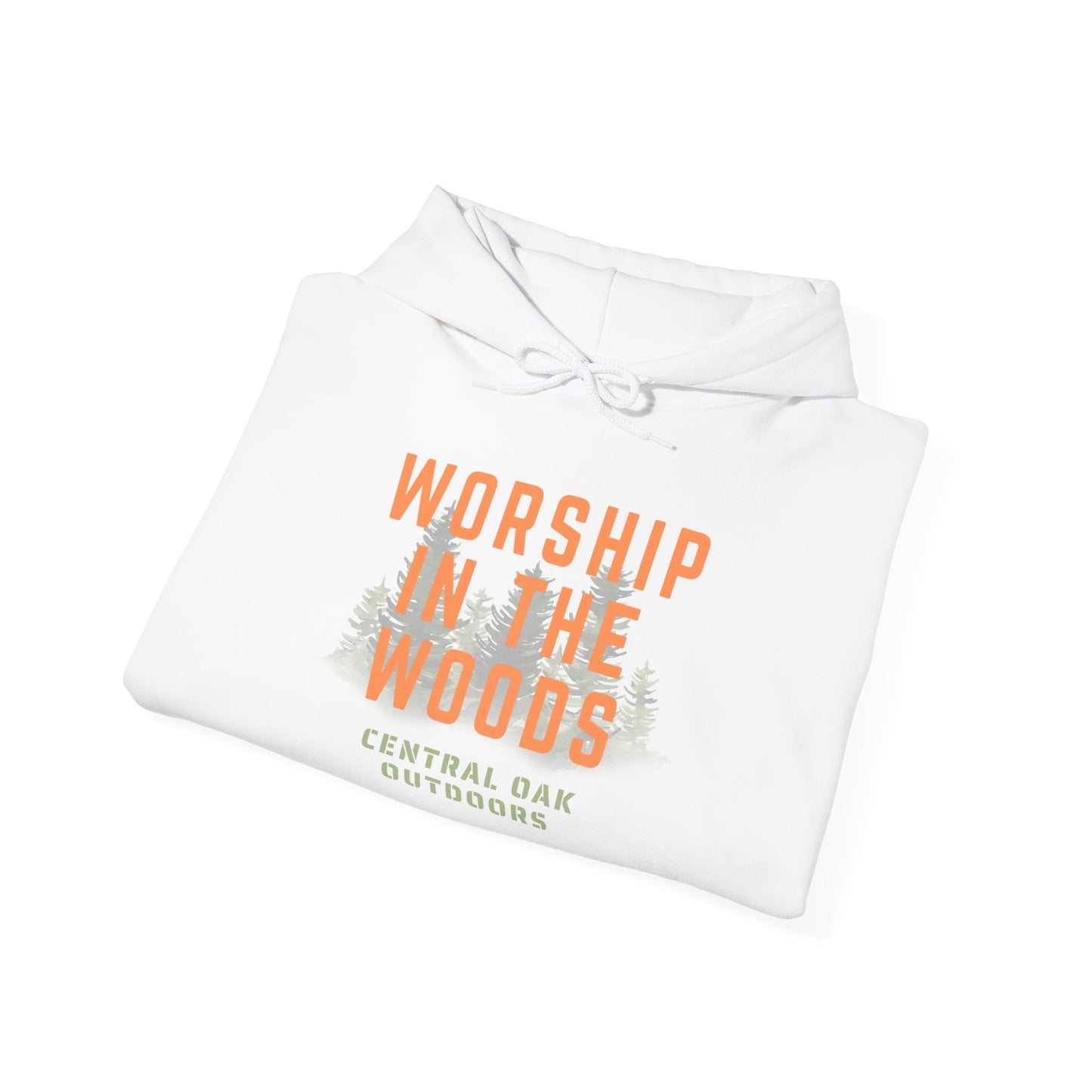Worship in the Woods Hunting Hoodie