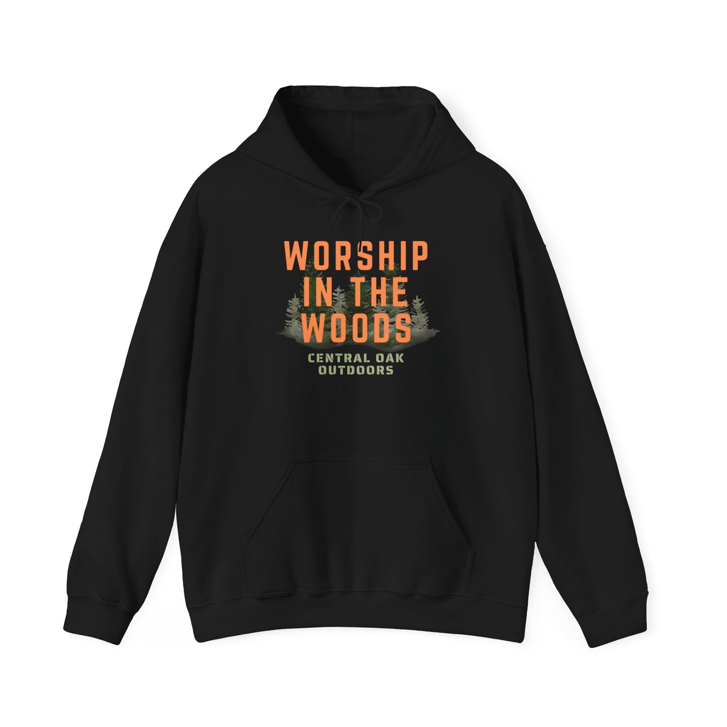 Worship in the Woods Hunting Hoodie